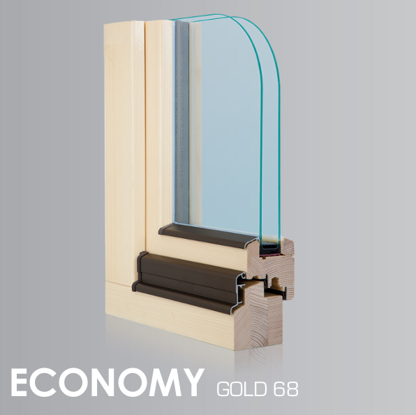 Eurookna Economy Gold 68